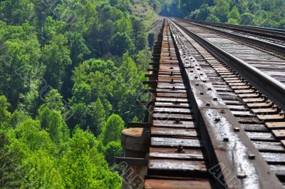 Looking off Edge/ Trestle Falls