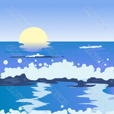 Ocean landscape