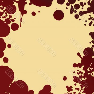 blood splash pattern