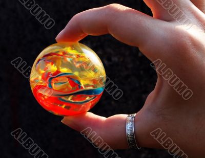 Ball in the hand