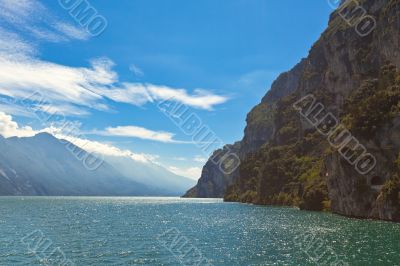 View Over Lake Garda in Italy