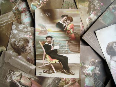 vintage postcards