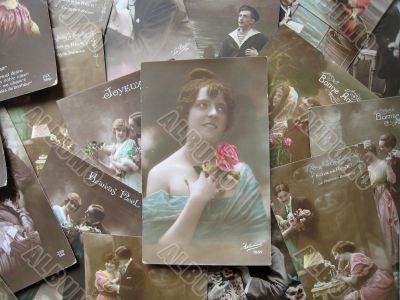 vintage postcards