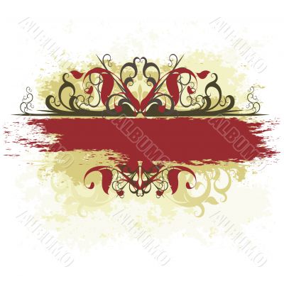 ornate banner