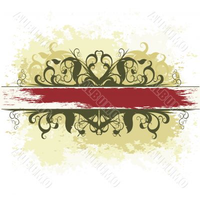 ornate banner