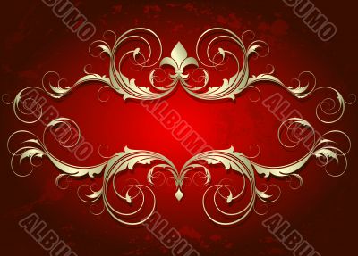 ornate banner
