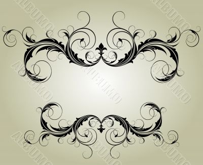ornate banner