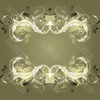 ornate banner