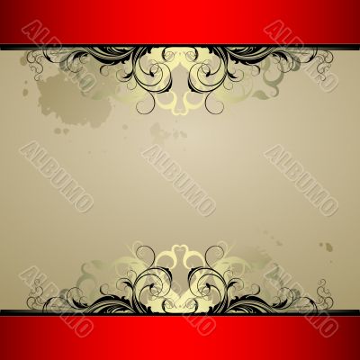 ornate banner