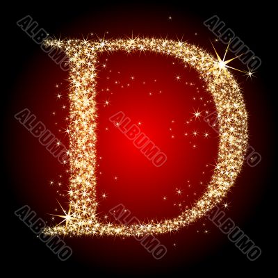  letter star D