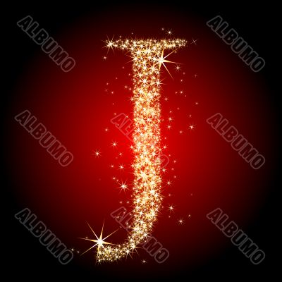  letter star J