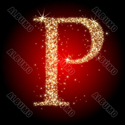  letter star P