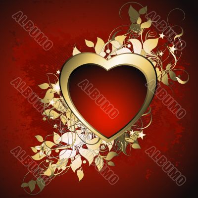 ornate heart