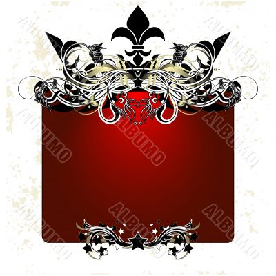 ornate banner