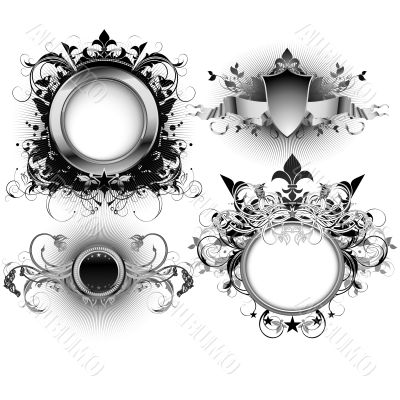 set of shields