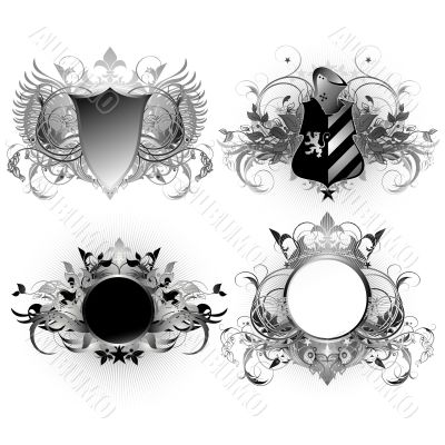 set of shields
