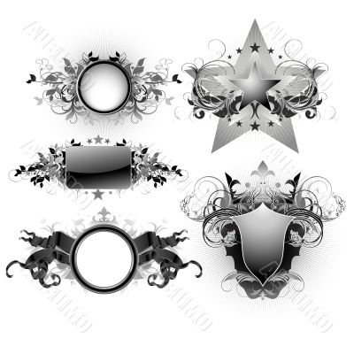 set of shields