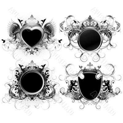 set of shields