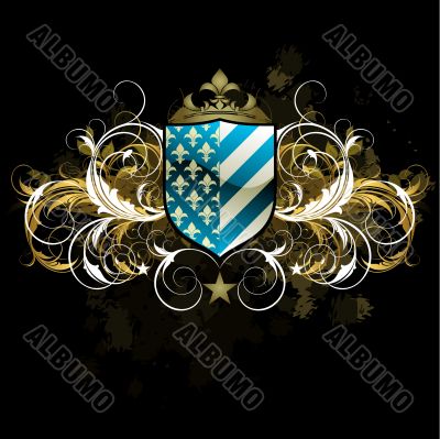 ornamental shield