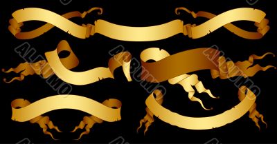 set of ribbons