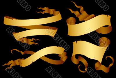set of ribbons