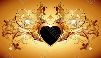  heart frame