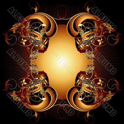 ornate frame