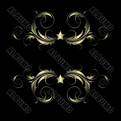 ornate banner