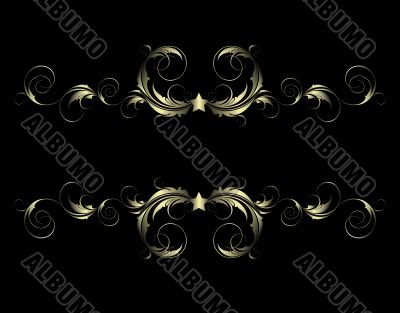 ornate banner