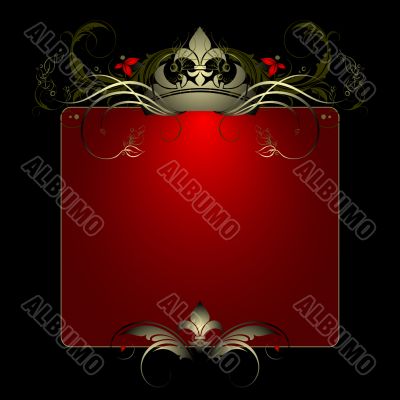 ornate banner