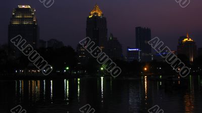 Bangkok in the night