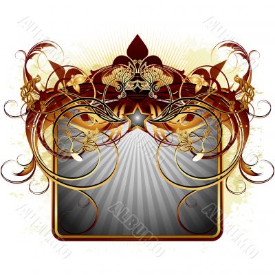 ornamental shield