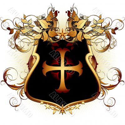 ornamental shield