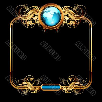  world with ornate