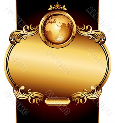  world with ornate
