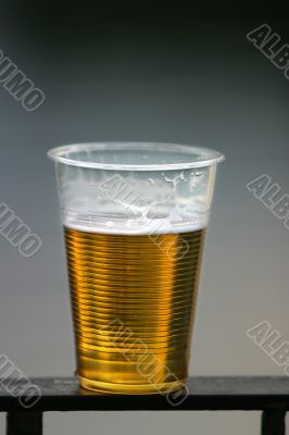 Plastic glass