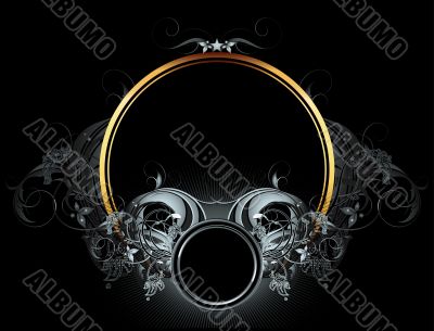 ornate frame