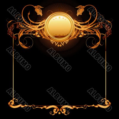 ornate frame