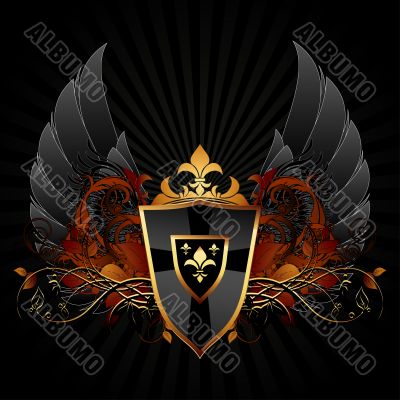 ornamental shield
