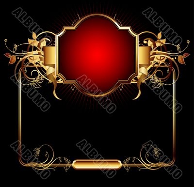 ornate frame