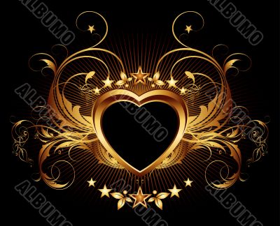  heart frame