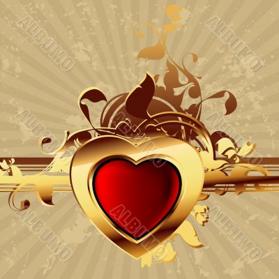  heart frame