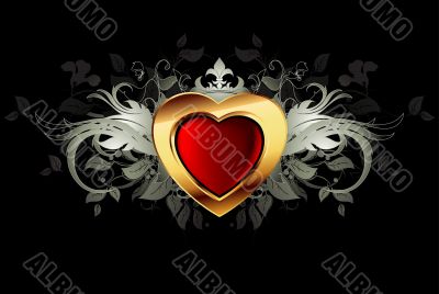  heart frame