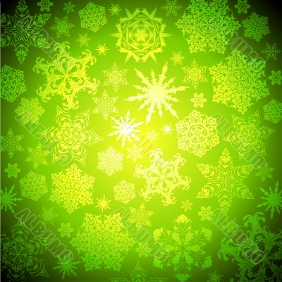 christmas snowflakes background