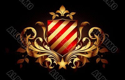 ornamental shield