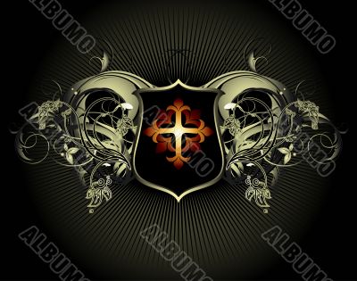  ornamental shield