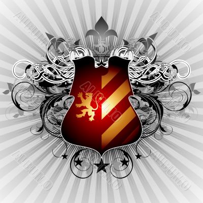 ornamental shield