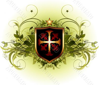 ornamental shield