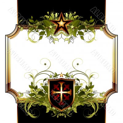 ornate frame