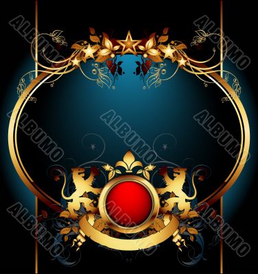 ornate frame